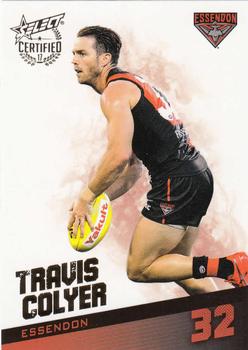 2017 Select Certified #55 Travis Colyer Front